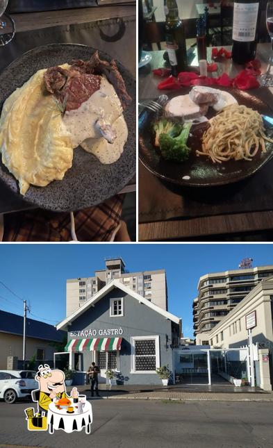 O Complexo Da Estação se destaca pelo comida e exterior
