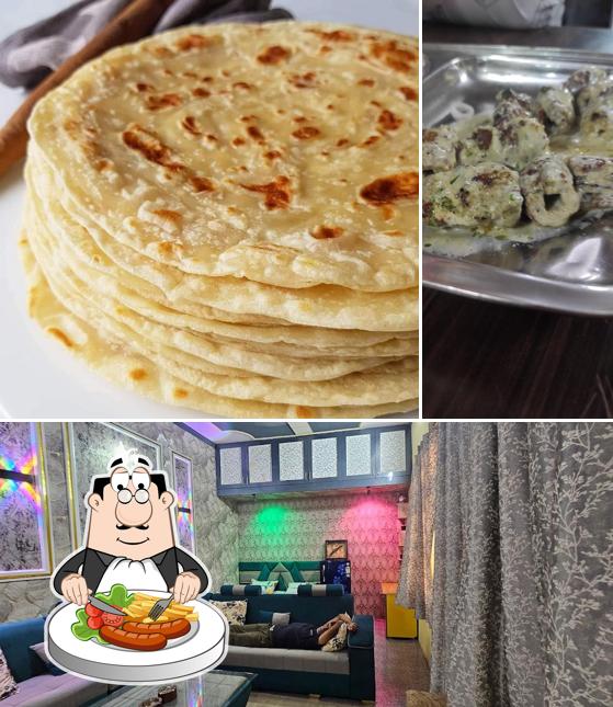 The image of food and interior at Doon Darbar Mahal