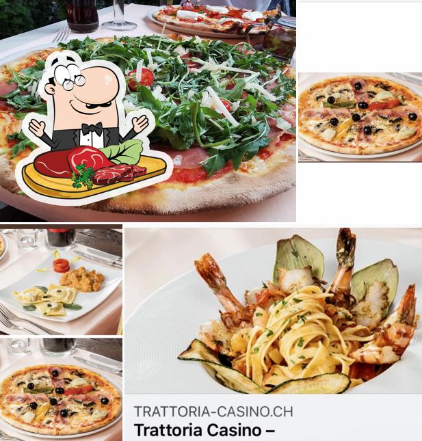 Carpaccio di manzo al Trattoria Casino