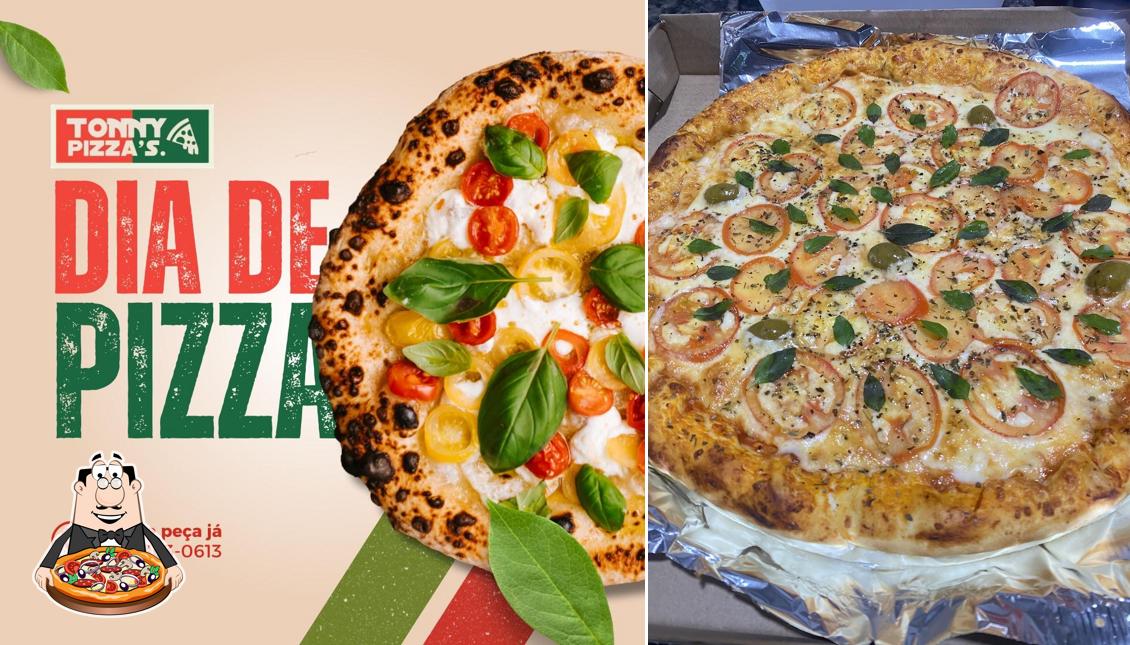 Experimente diferentes variedades de pizza