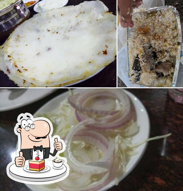 Rolexio serves a selection of sweet dishes