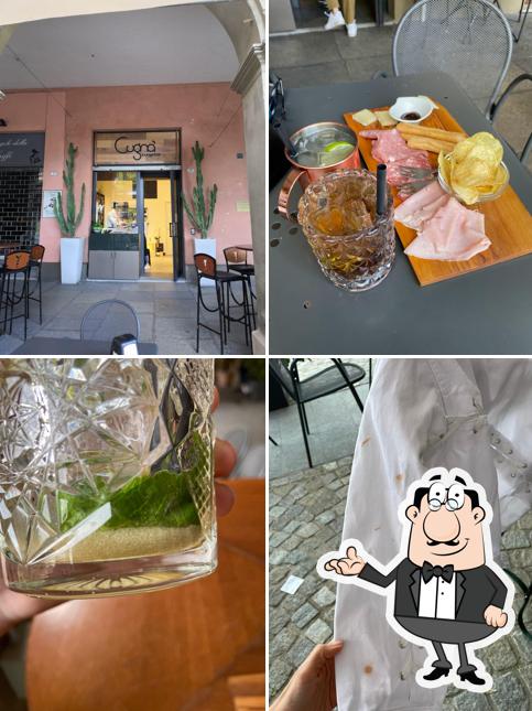 Gli interni di Cugnà lounge bar
