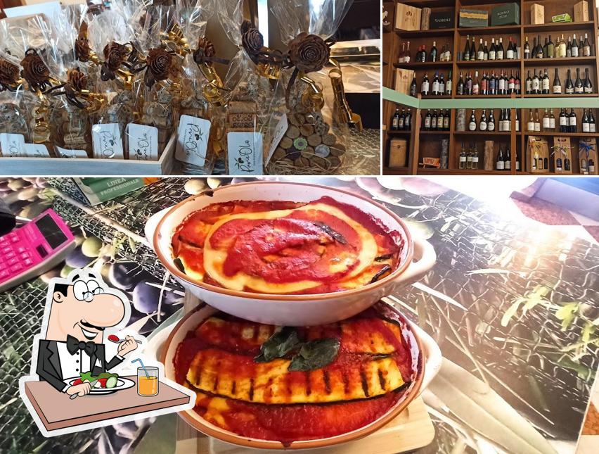 PaneOlio si caratterizza per la cibo e interni