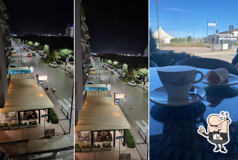 Dai un'occhiata agli interni di Art Caffè