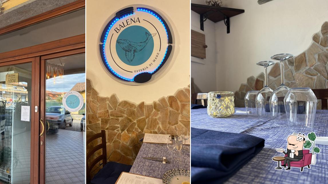 Gli interni di Balena - Osteria di mare