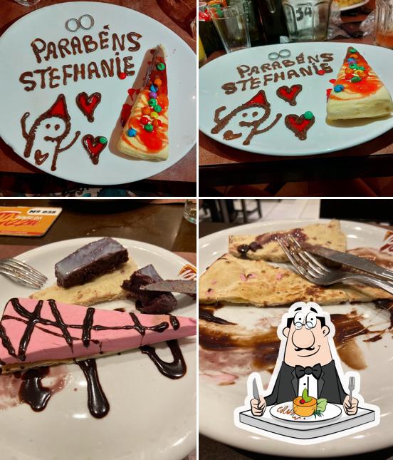Platos en Fartito's Pizza Marília