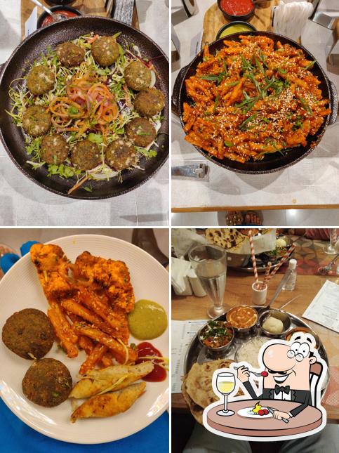 Food at MERAAV RESTAURANT & BANQUET