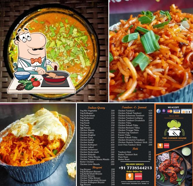 Chicken curry at The corner house