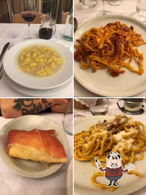 Cibo al Trattoria dell' Autotreno