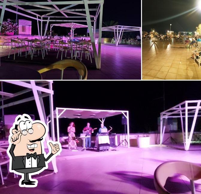 Gli interni di Bar Terrazza