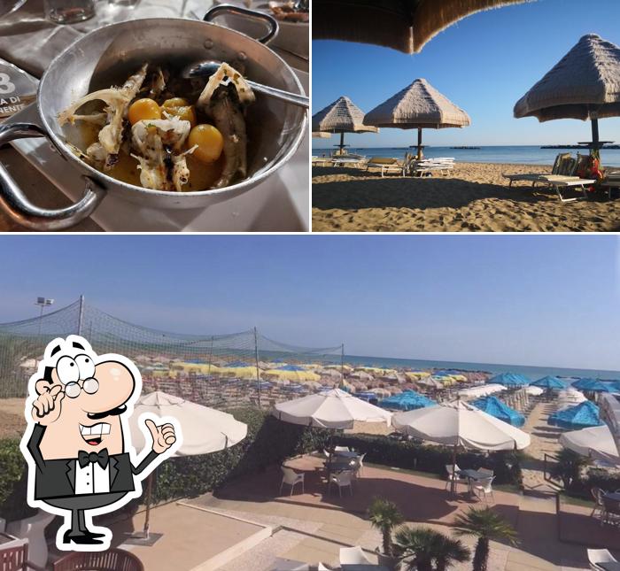 Tra le diverse cose da Belvedere Beach si possono trovare la interni e cibo