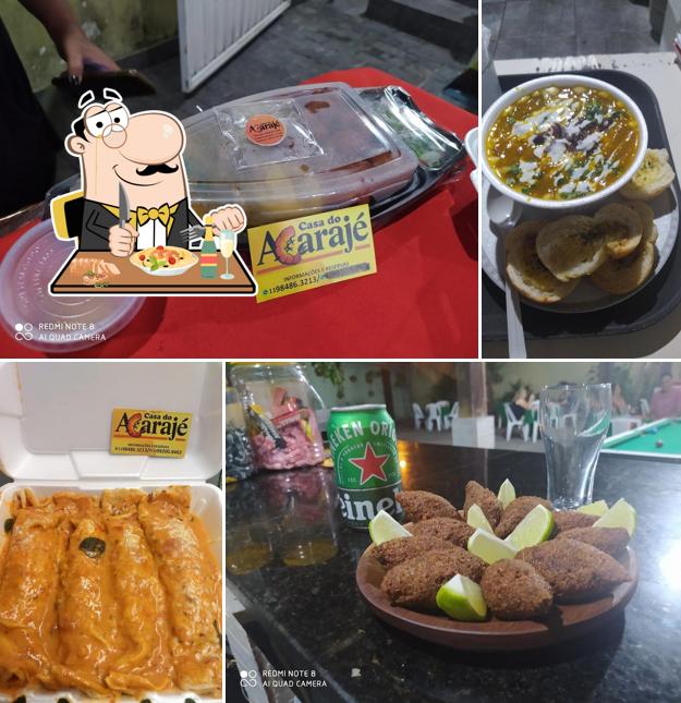 Platos en Casa do Acarajé