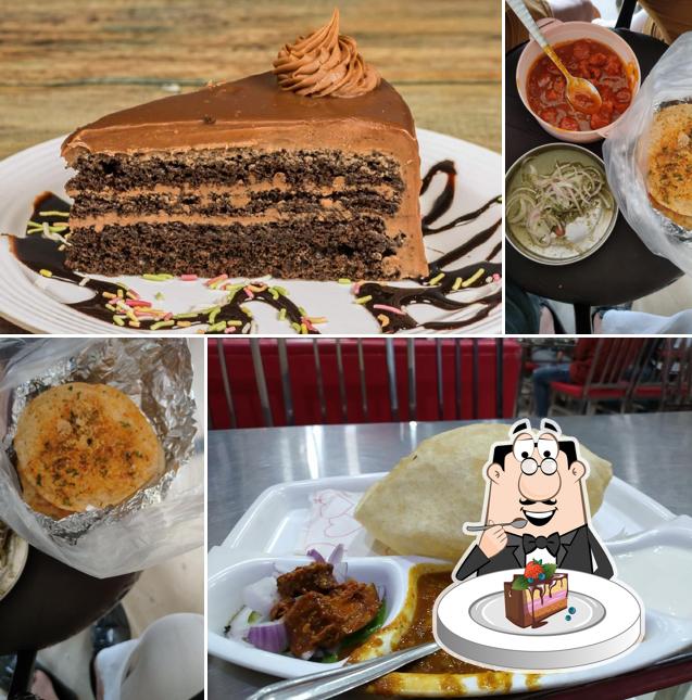 Chocolate cake at Anand's Sweets & Bakers
