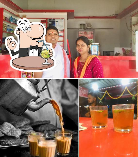 The picture of DIDI SHOP (Dada tea and chats)’s drink and interior