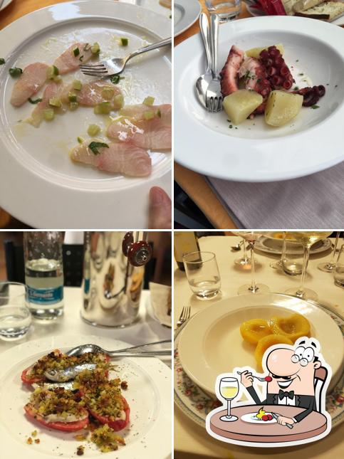 Cibo al Ristorante La Biscia