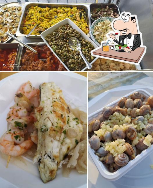 Platti al Tutto il mare da Rico food truck