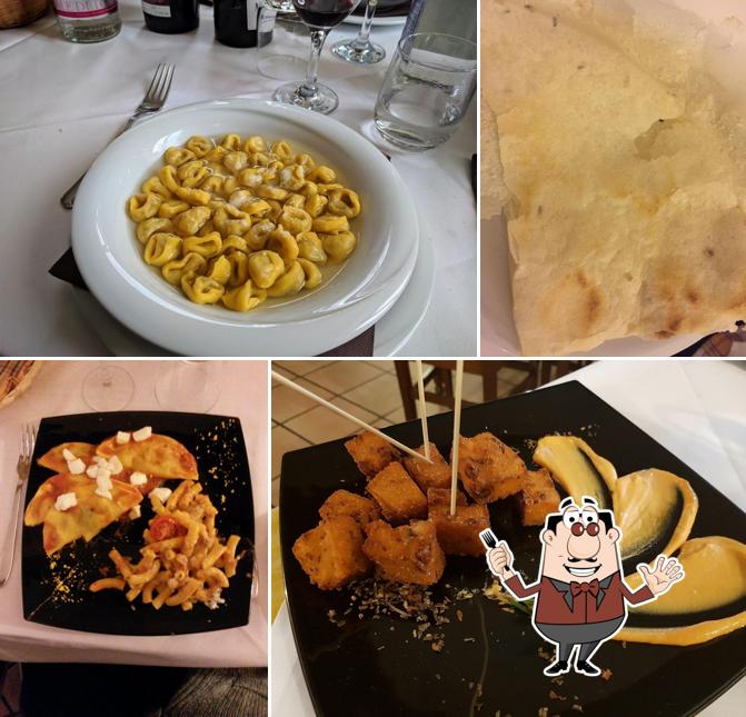 Cibo al Antica Trattoria Moretto