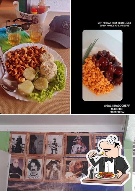 Platos en Galinha do Cheff