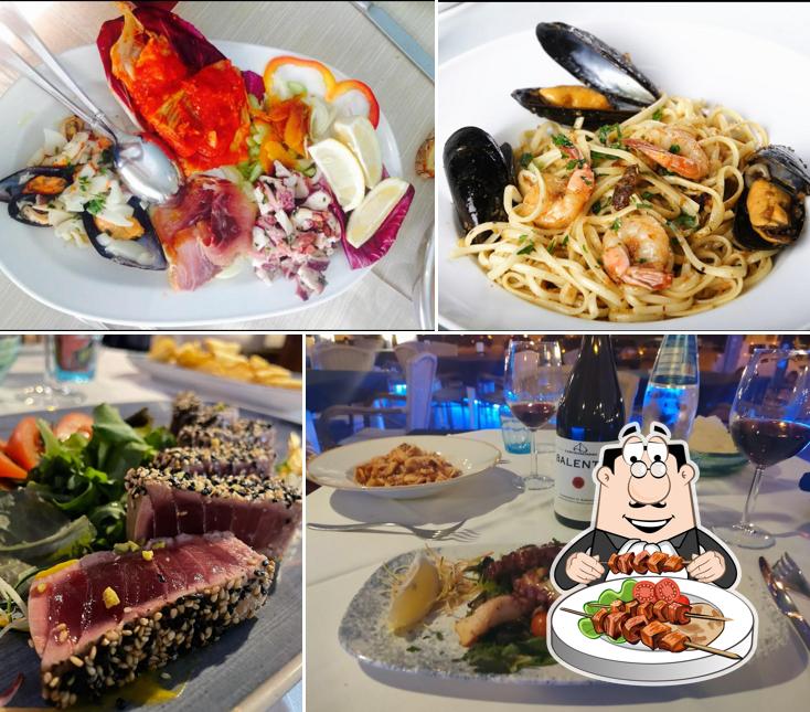 Cibo al Hotel ristorante Il Nuovo Gabbiano