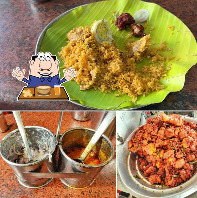 Meals at AMBUR HOT DUM BIRIYANI & KABAB