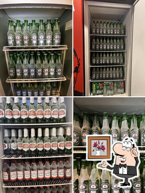 O interior do Belga Beer