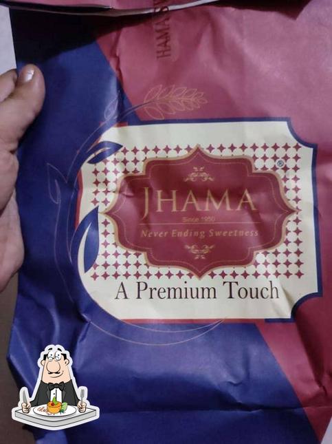 Food at Jhama Sweets