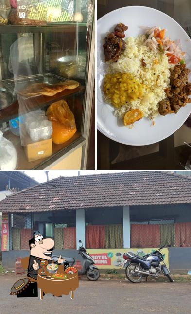 Meals at Noushad (Amina) hotel