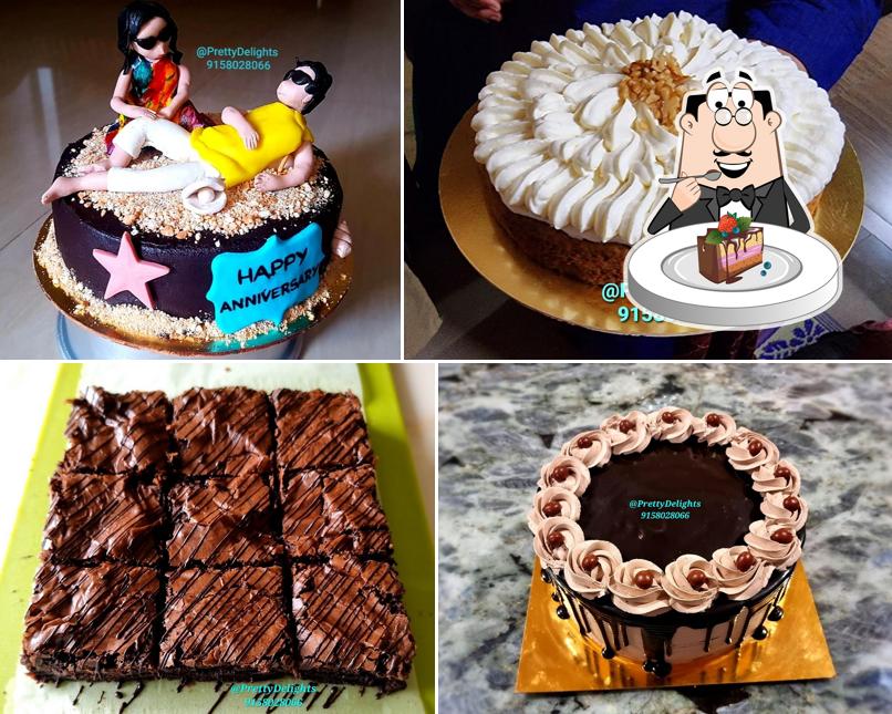 Chocolate cake at Pretty Delights