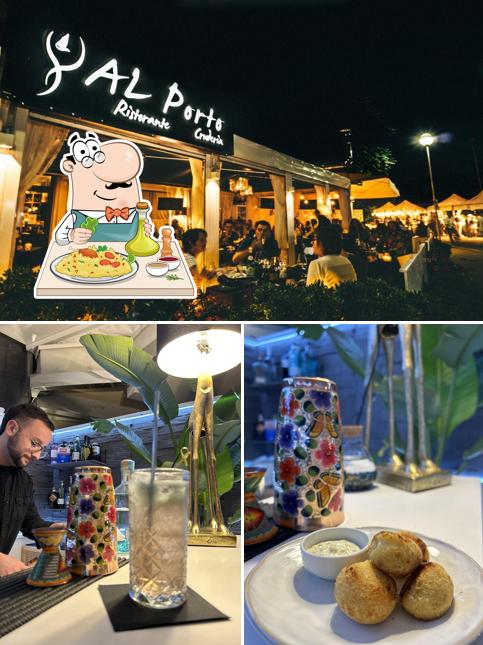 La immagine della cibo e esterno di Ristorante Cruderia Al Porto