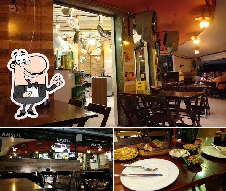 O interior do Art Chopp