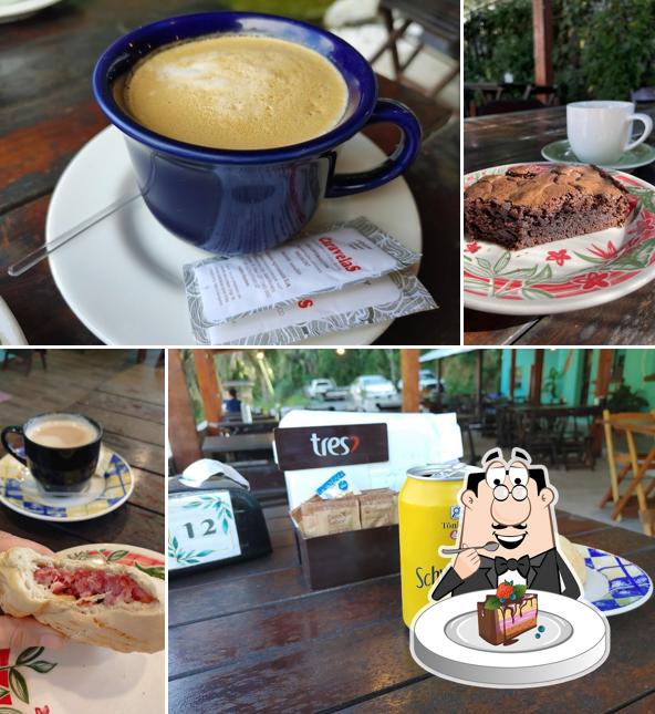 Bolo de chocolate em Padaria & Confeitaria Doces Cacau Ltda