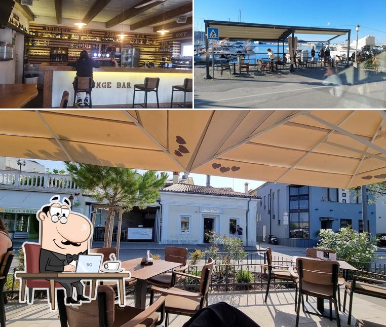 Siediti a un tavolo di Kava bar Bariera, Rok Kocjančič s.p