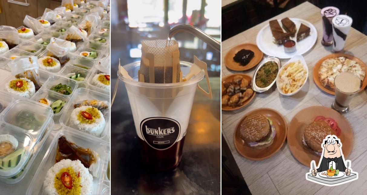 Meals at Bunkers Cafe