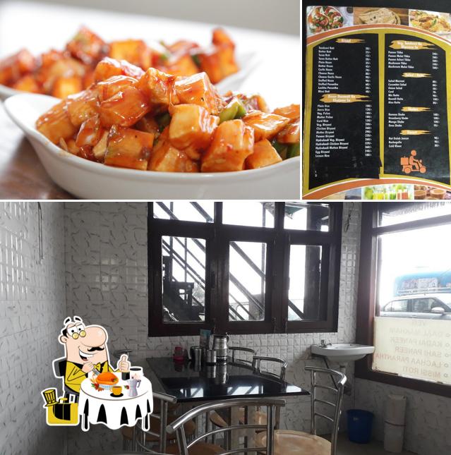 The restaurant's food and interior