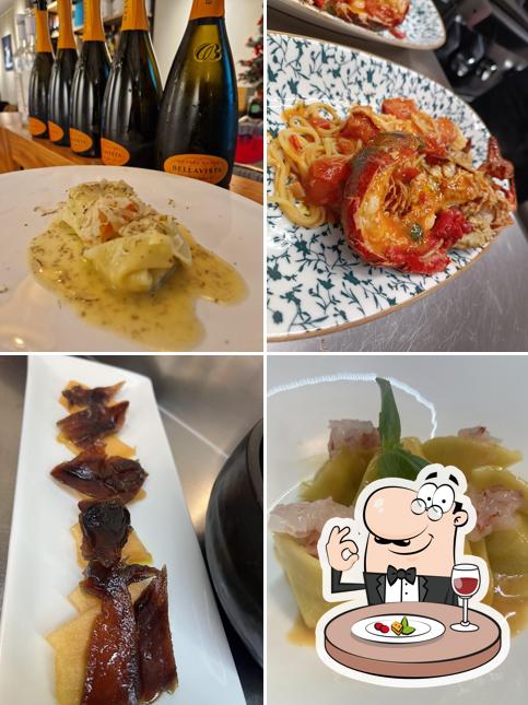 Platti al Osteria La Saraga