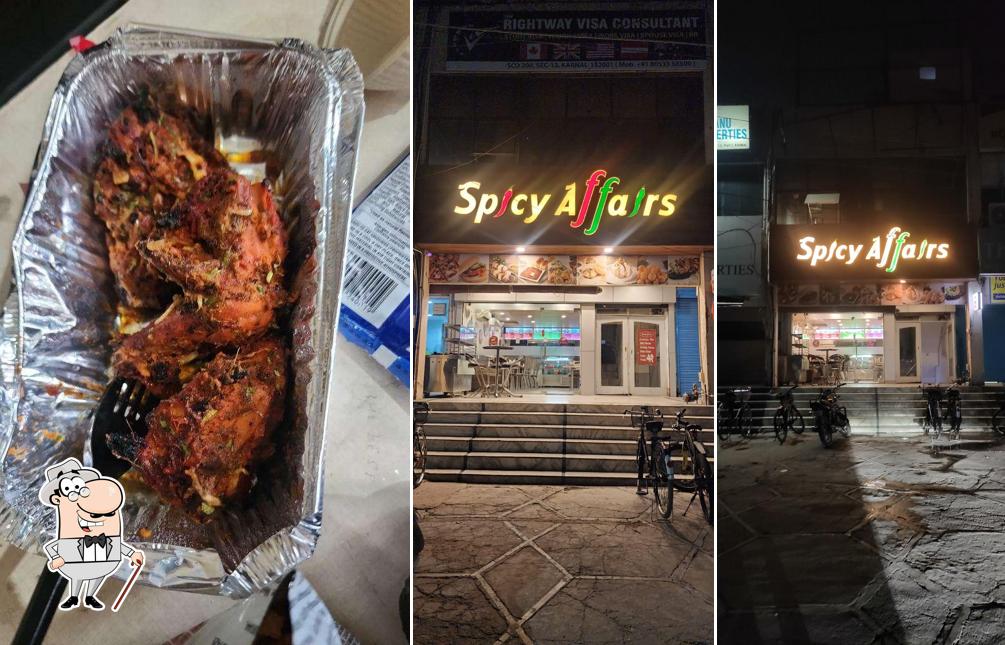 The exterior of Spicy Affairs