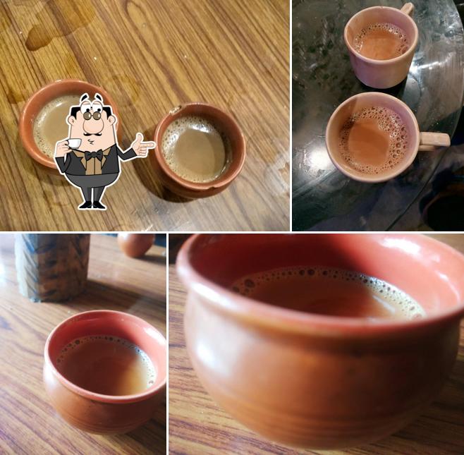 Enjoy a beverage at The Tea Crush