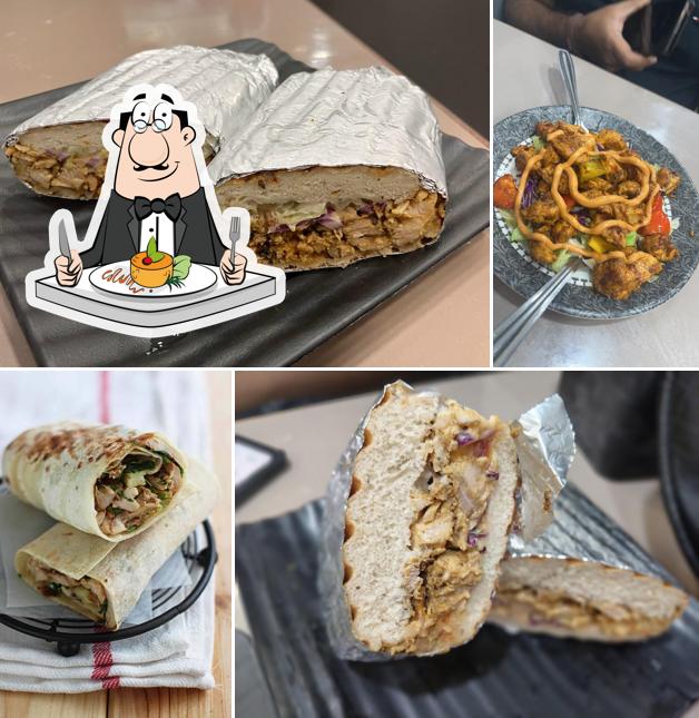 Food at Döner Kebabi