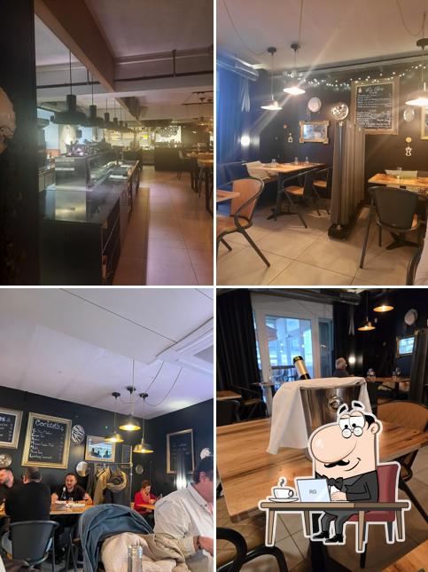 Siediti a un tavolo di La Halle des Sens