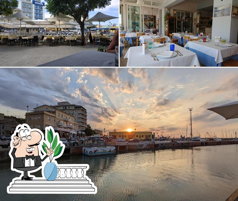 Tra le varie cose da Osteria Del Sorriso si possono trovare la esterno e interni
