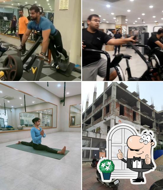 The exterior of Absolute GYM - Yoga & Zumba Steam & Massage Best Gym in Jamshedpur Unisex Gym in Jamshedpur