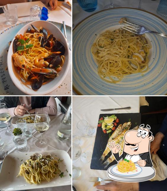 Spaghetti alla carbonara al Al Pesce Vela Cantù