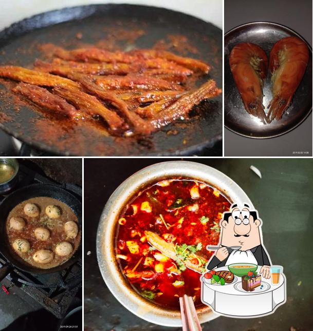 Hot and sour soup at Hotel Rucha