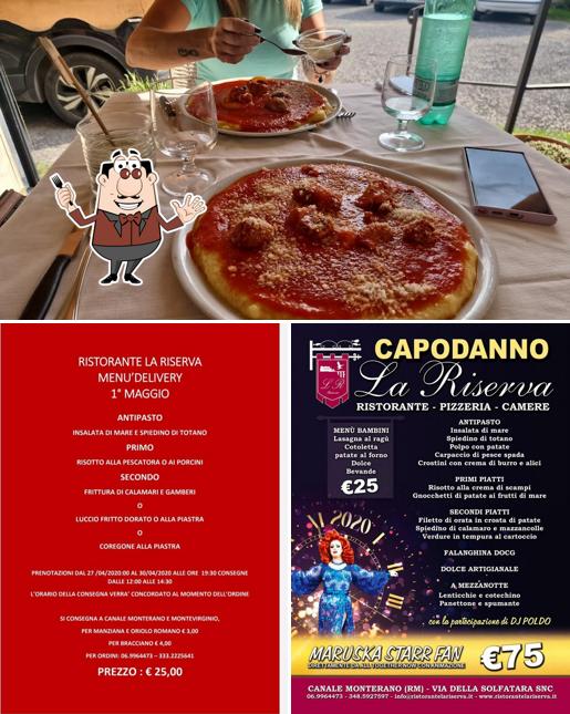 Cibo al La Riserva Ristorante e B&B