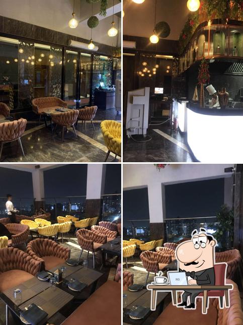 The interior of Skygrill - A Mediterranean Experience