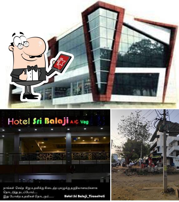 The exterior of Sree Balaji Coffee Corner