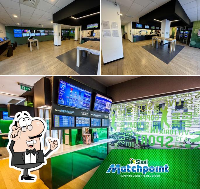 Gli interni di Sisal Matchpoint