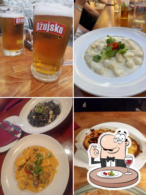 Platti al Pizzeria Maslina