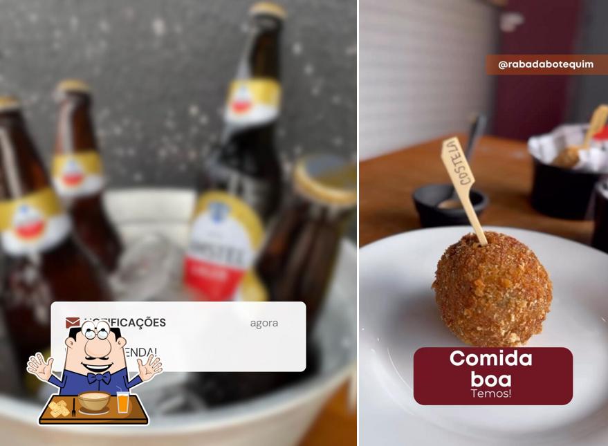 Comida em Rabada botequim