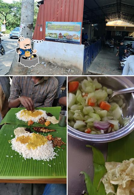 The restaurant's food and exterior